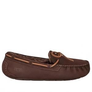 NEW UGG women's dakota slip-on loafer in burnt cedar